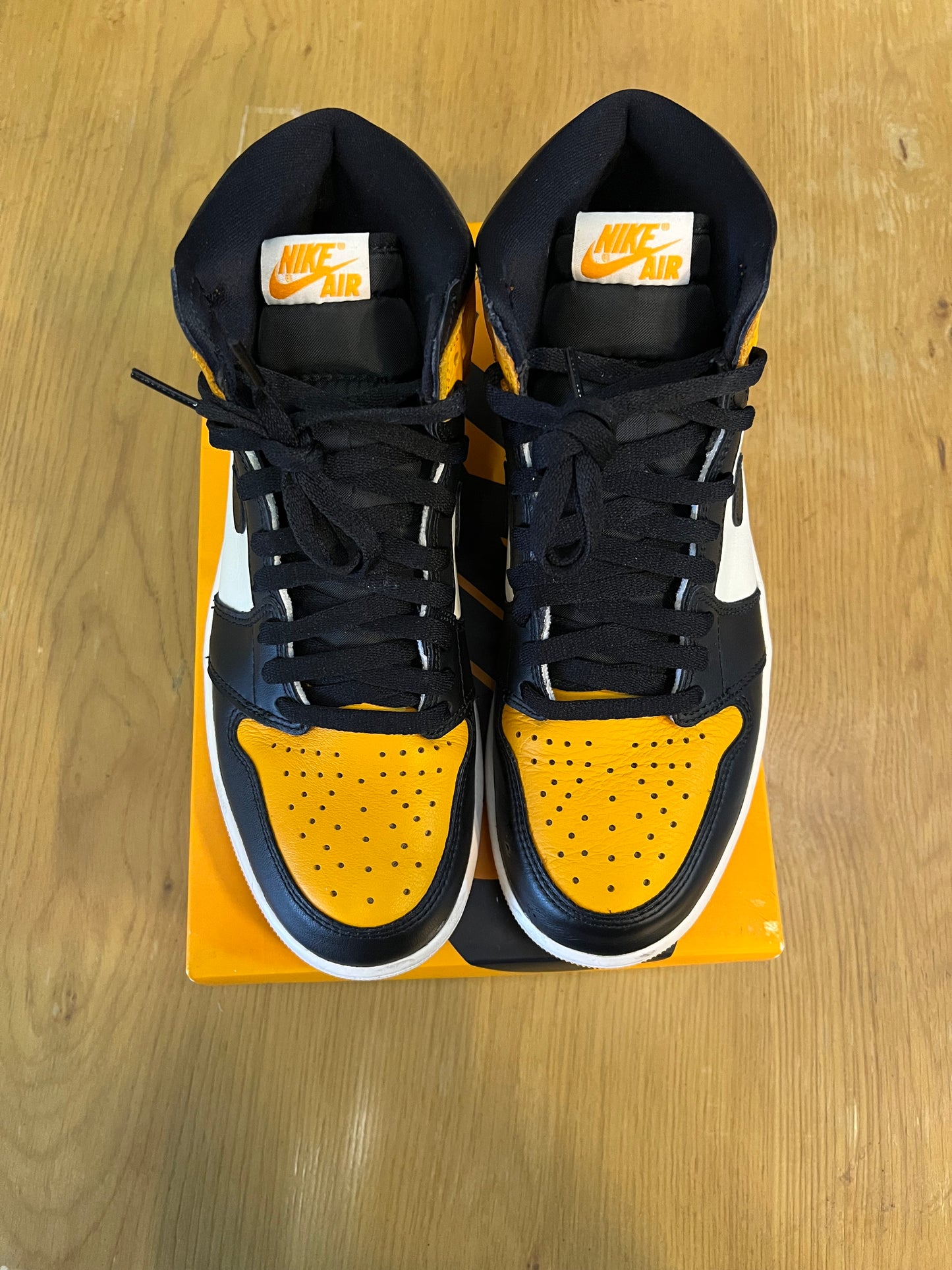 Jordan 1 Yellow Toe used