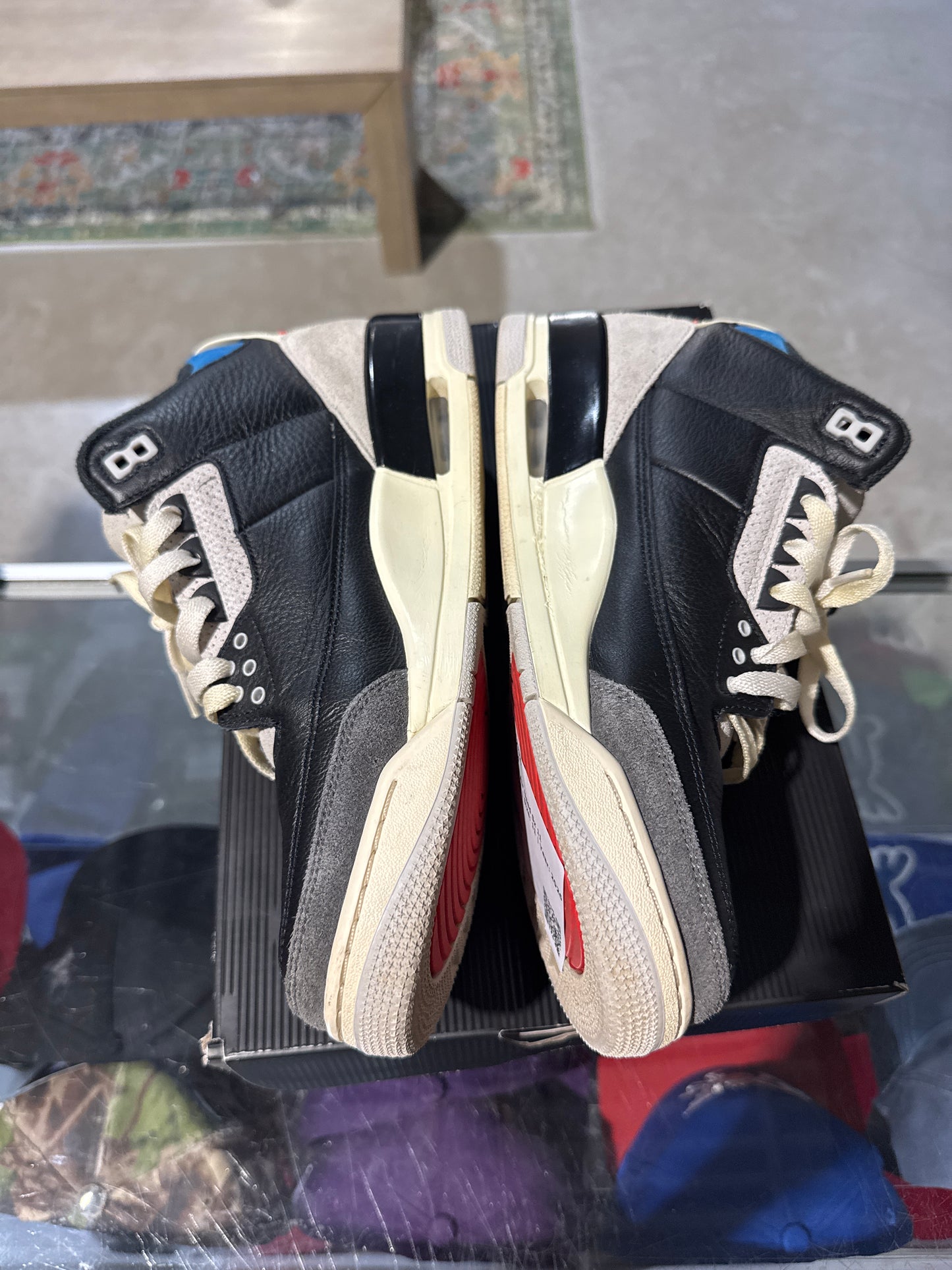 Jordan 3 Rare Air Used Sz 11