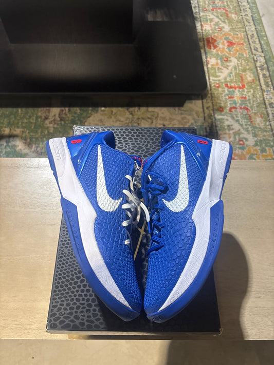 Nike kobe 6 protro dodgers used sz 10.5