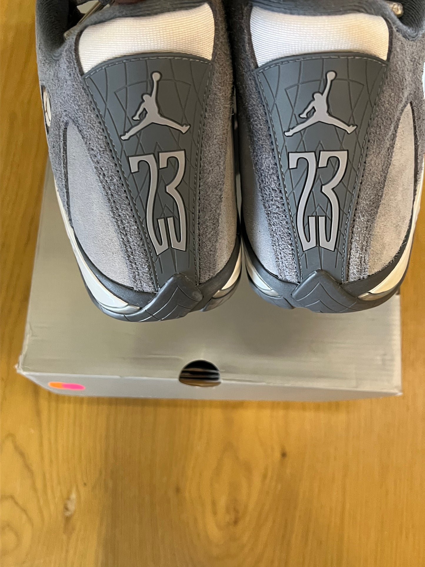 AIR JORDAN 14 RETRO FLINT GREY Used Sz 12.5