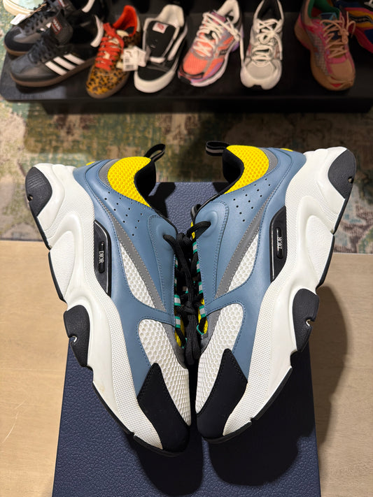 Dior b22 yellow/blue used sz 11