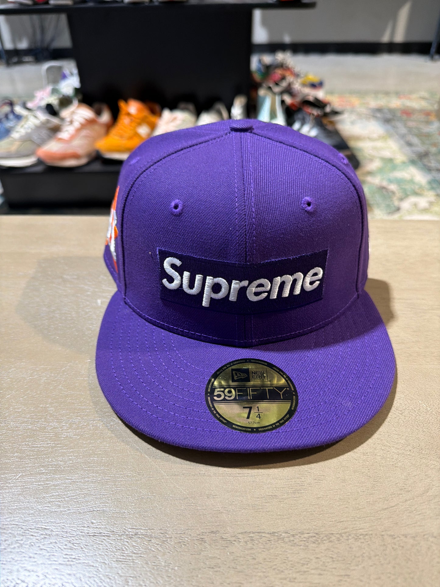 Supreme Bogo Hat Purple Astros Hat