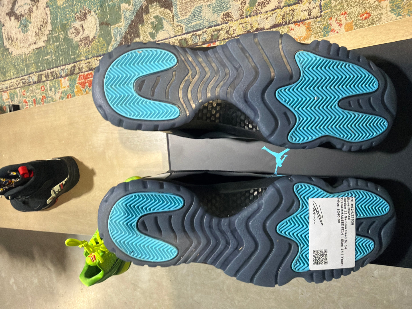 Jordan 11 Gamma Used Sz 14