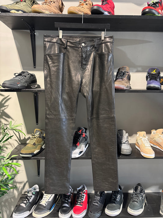Rick Owens Tyrone Leather Pants