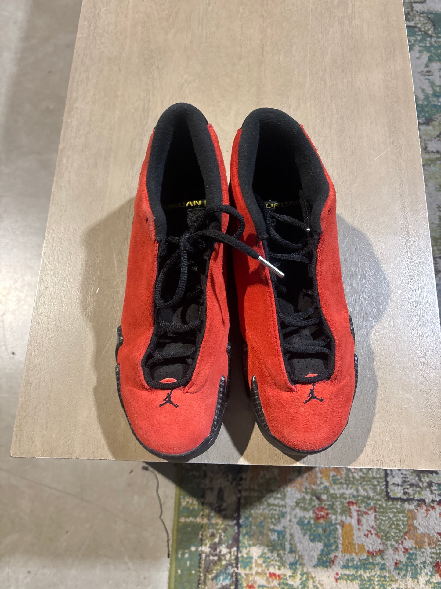 Jordan 14 Ferrari Used Sz 7Y NB