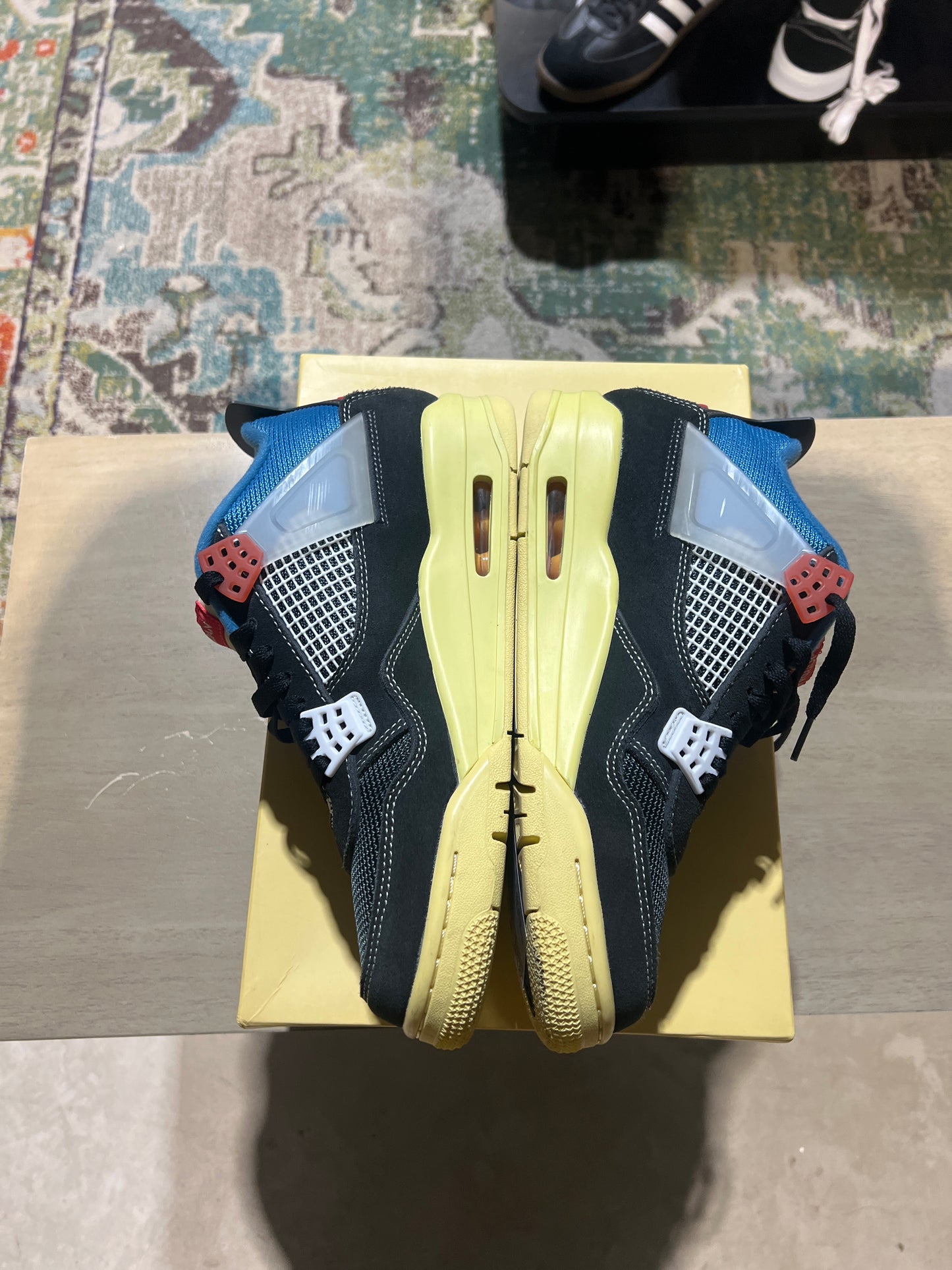 Jordan 4 Union Used Sz 9 Off Noir
