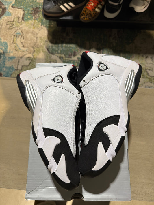 Jordan 14 Black Toe Used Sz 10