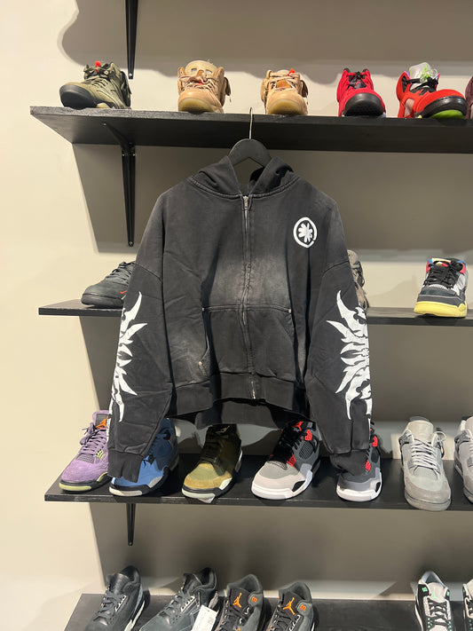 Lost Shdws Dirty Zipup Black