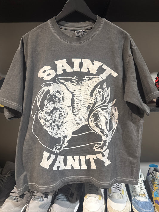 Saint Vanity Grey White Tee