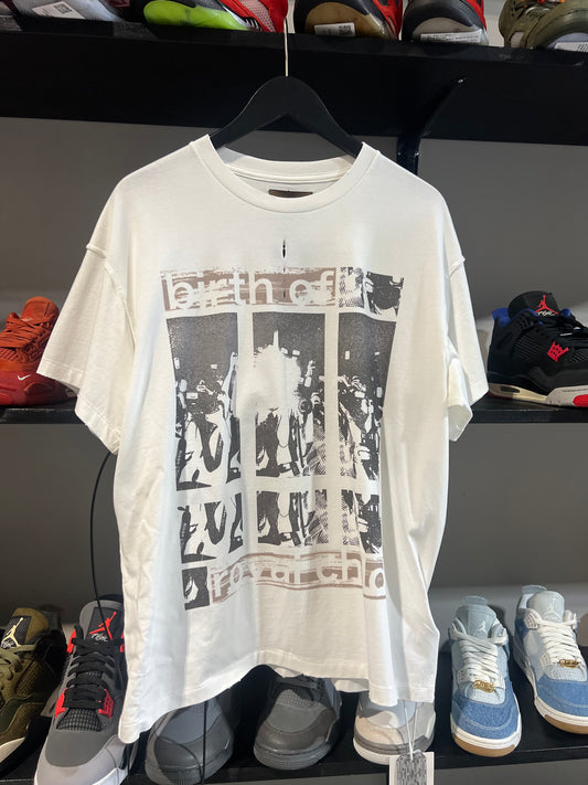 Birth of a royal child flash tee white