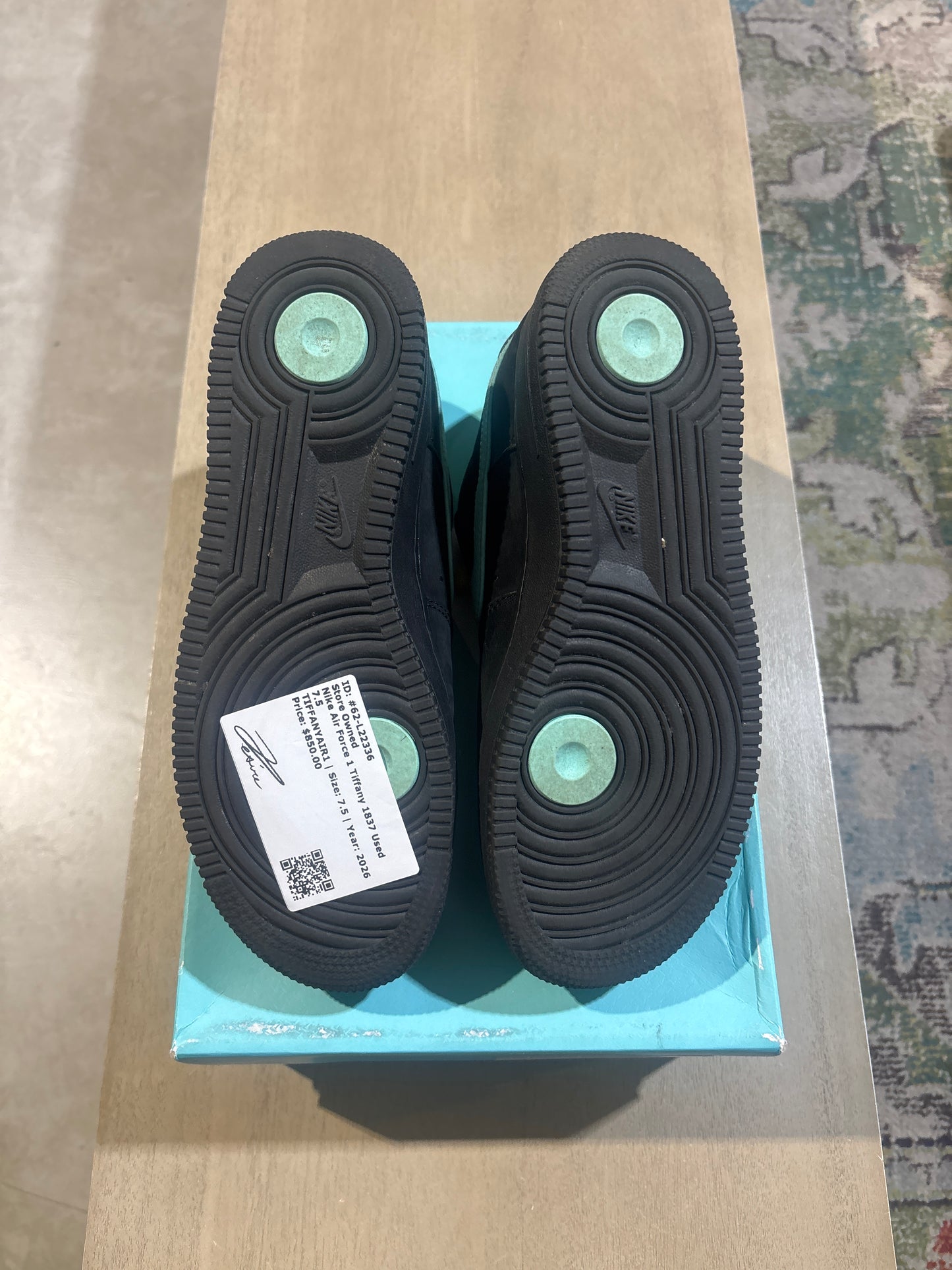 Nike Air Force 1 Tiffany 1837 Used 7.5