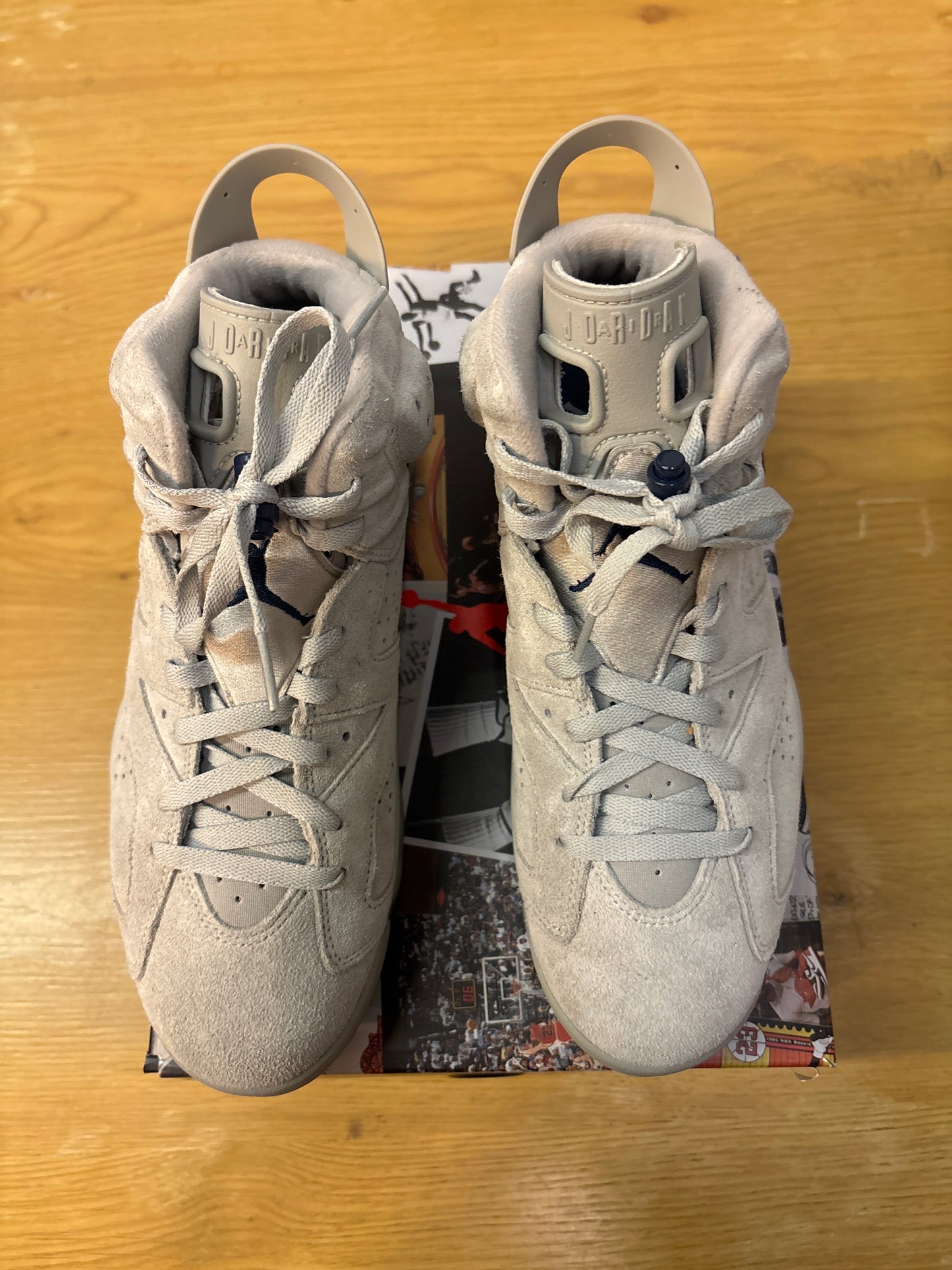 JORDAN 6 GEORGETOWN Used Sz 10.5