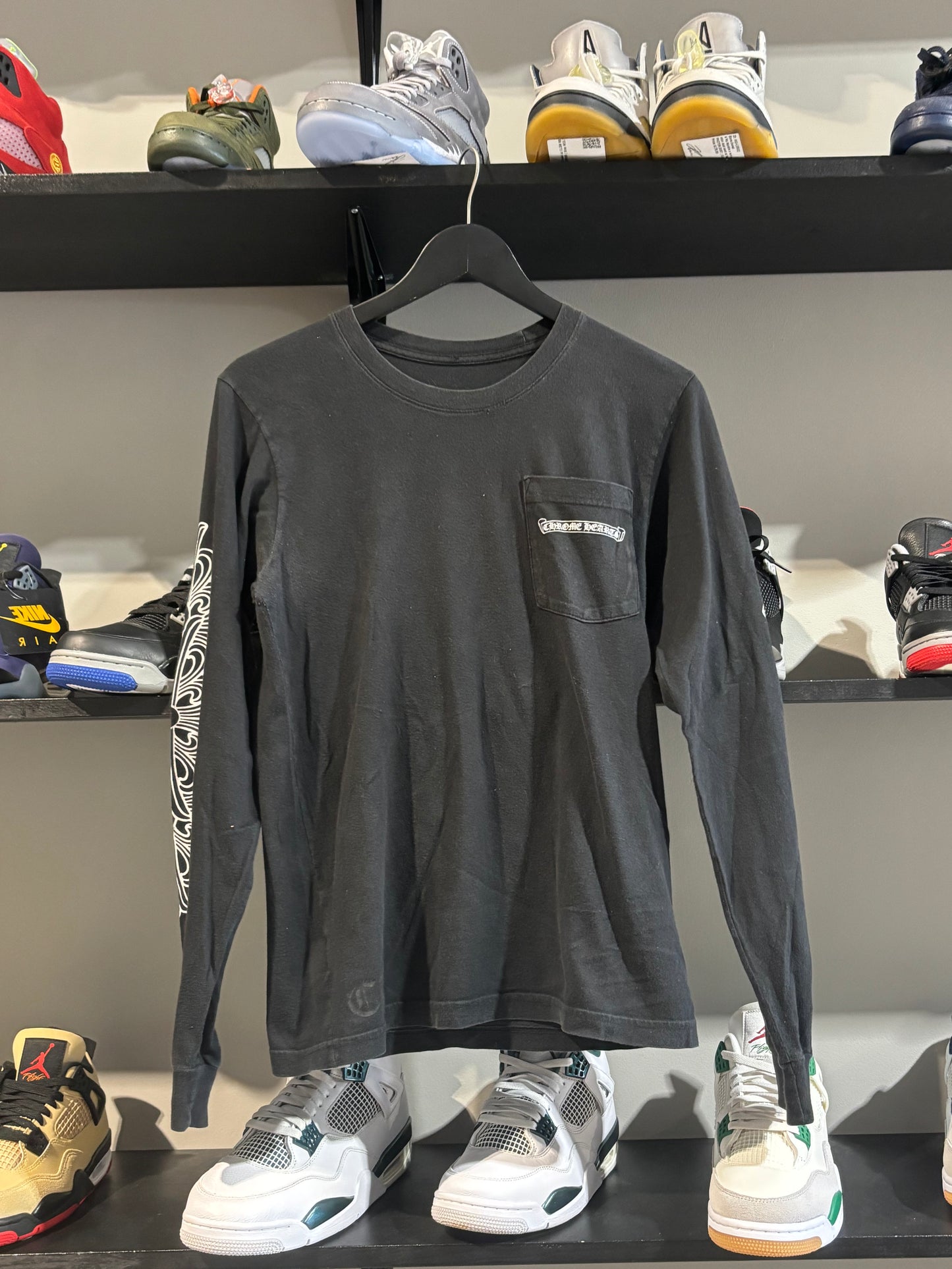 Chrome Hearts Purple and Black Longsleeve Tee