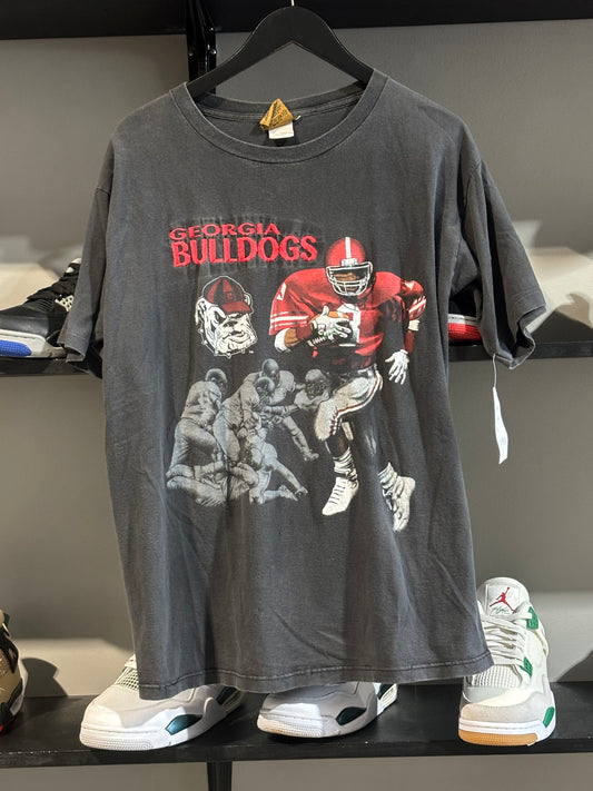 Vintage UGA Football Nutmeg Tee