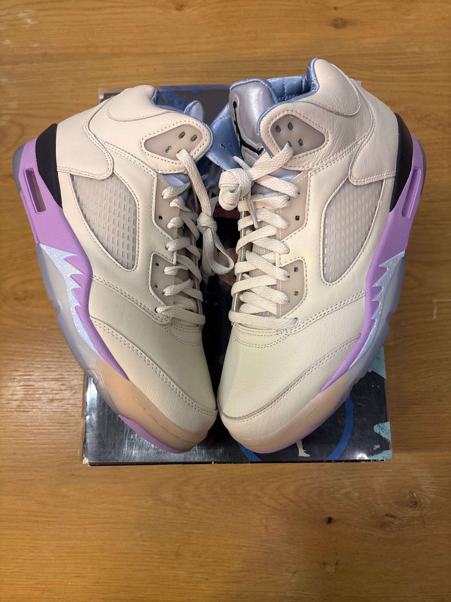 KHALED X  JORDAN 5 WE THE BEST - SAIL Used Sz 9