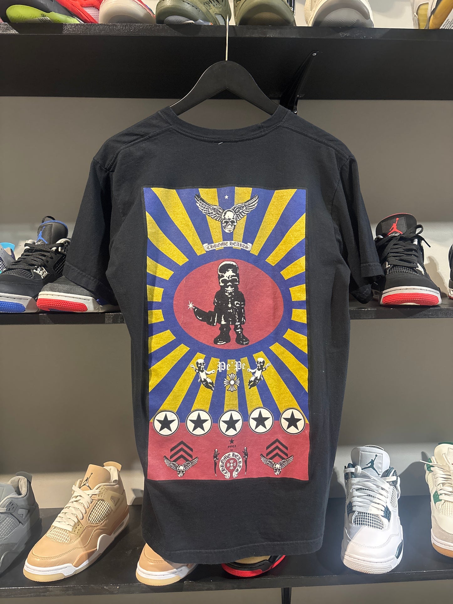 Chrome Hearts Foti Skull Dagger Tee