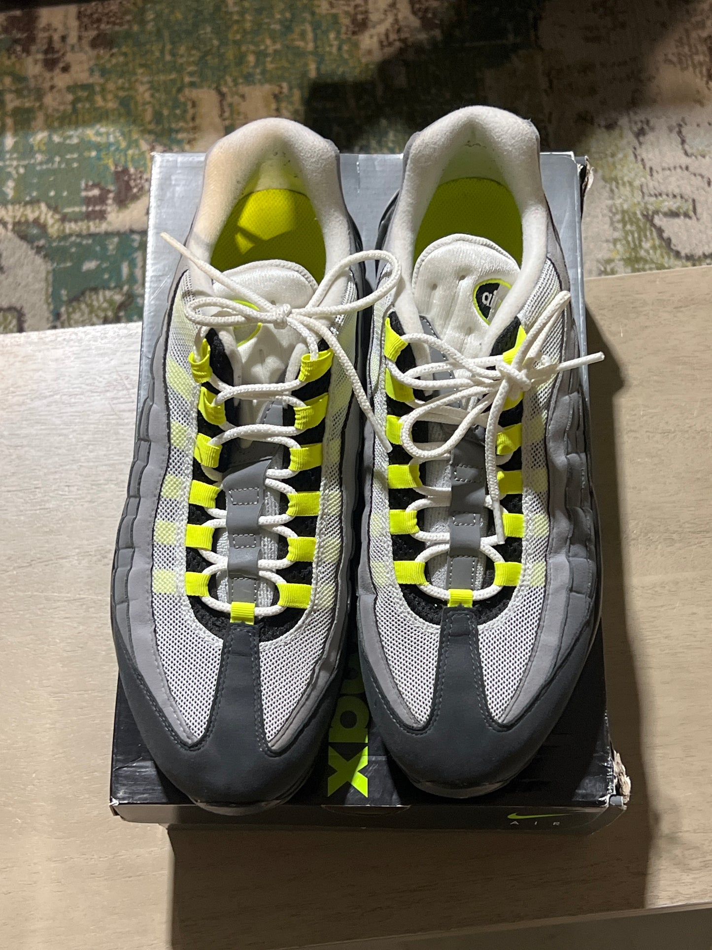 Nike Air Max 95 Neon Used Sz 13
