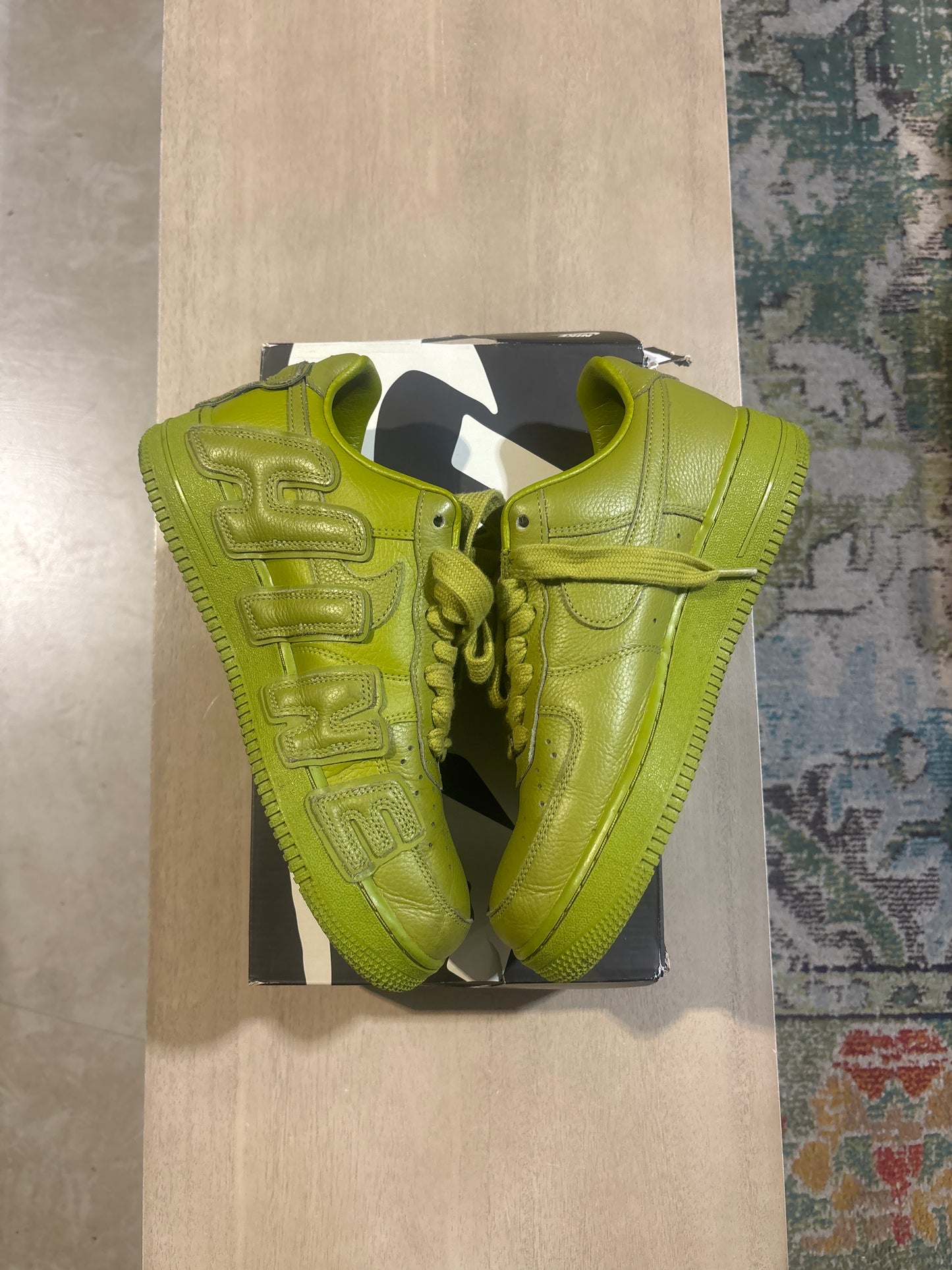 Nike Cpfm Air Force 1 Moss Used Sz 8