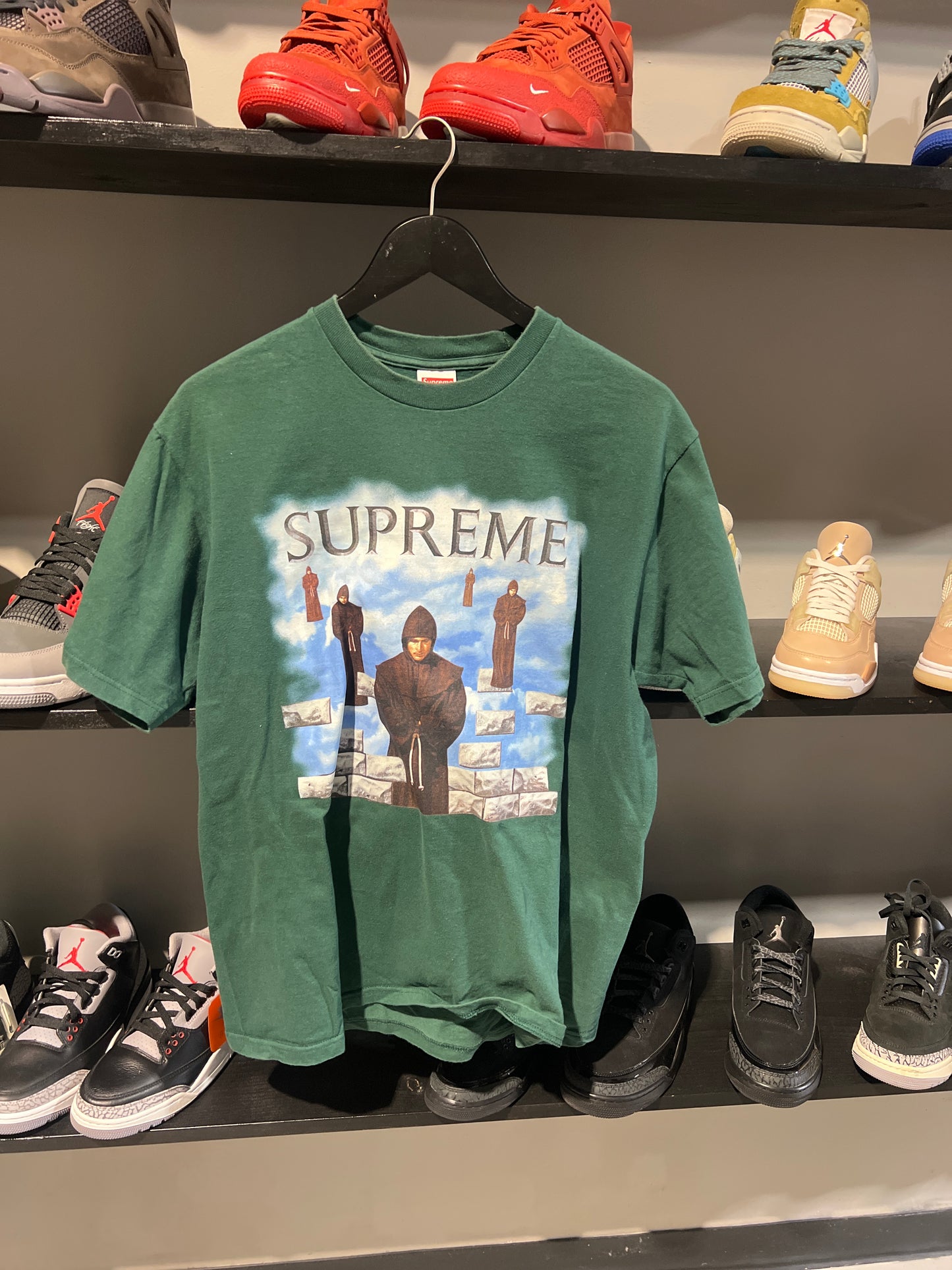 Supreme Levitation Tee Green Sz M