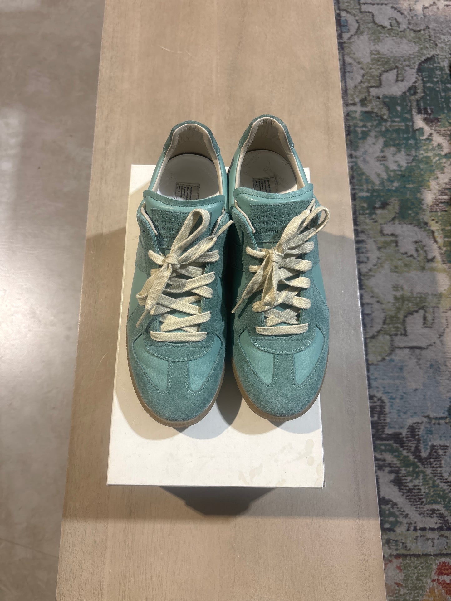 Maison Margiela Gat Light Green/Gum Used Size 9.5