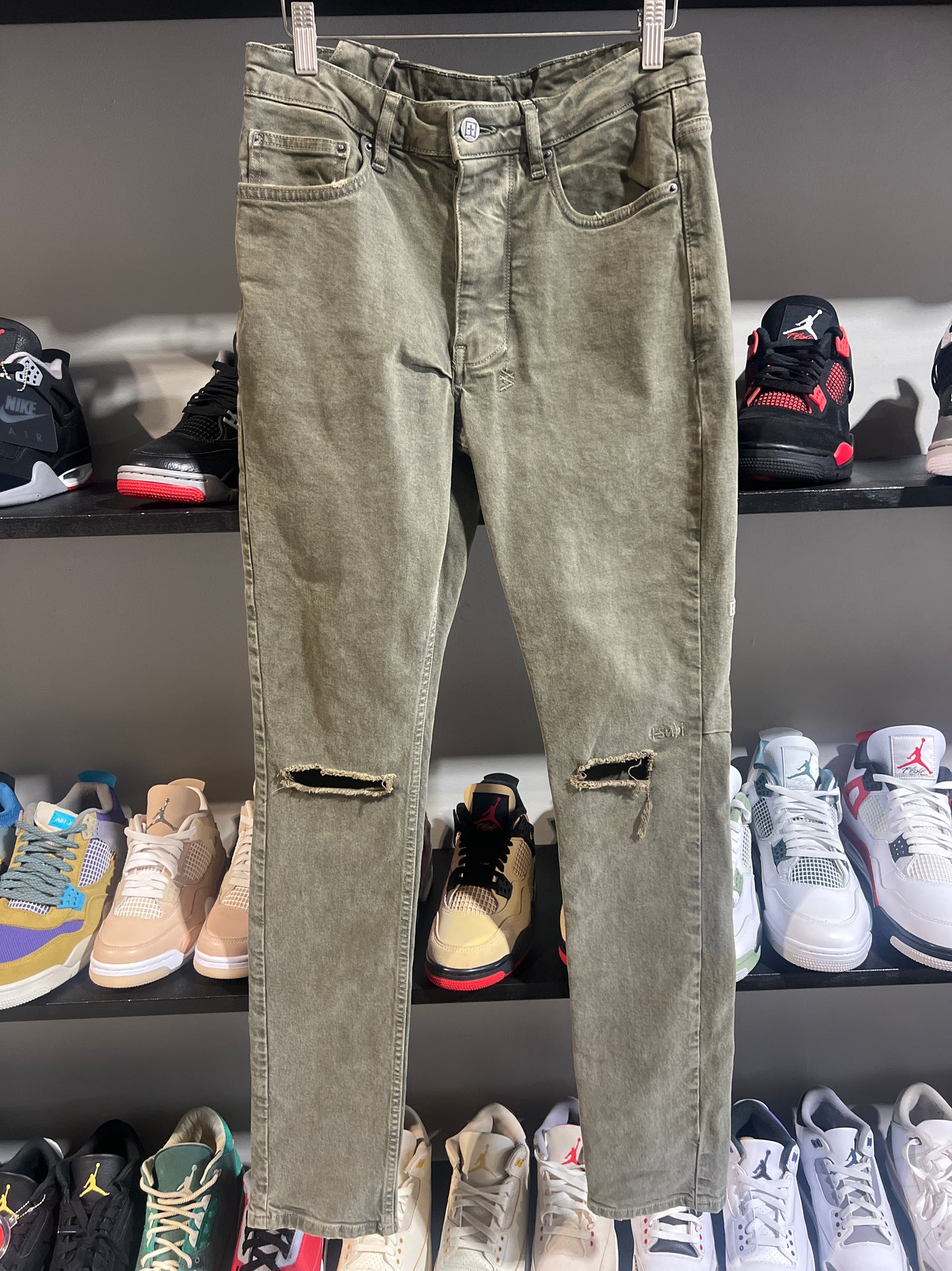Ksubi jeans army green blowout