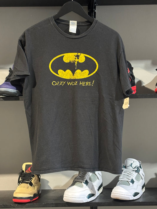Vintage Ozzy Was Here Bat Tee