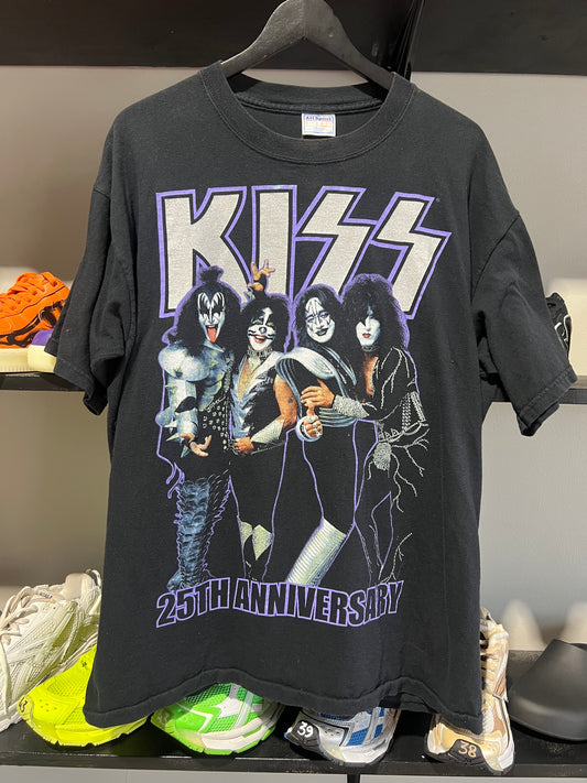 vintage kiss 25th anniversary tee 1991