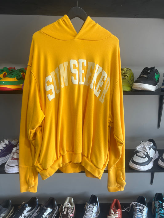cpfm yellow sun seeker hoodie