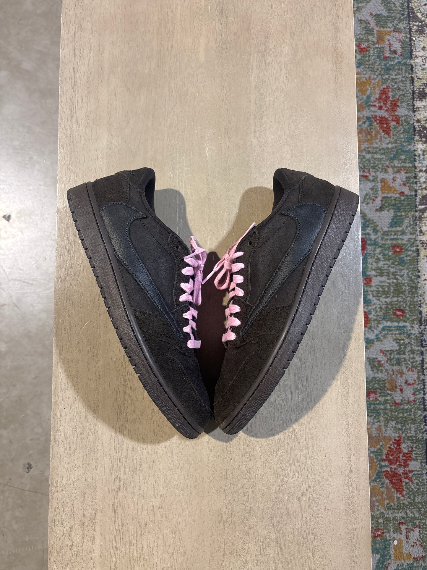 Travis Scott Velvet Brown Used Sz 11 NB