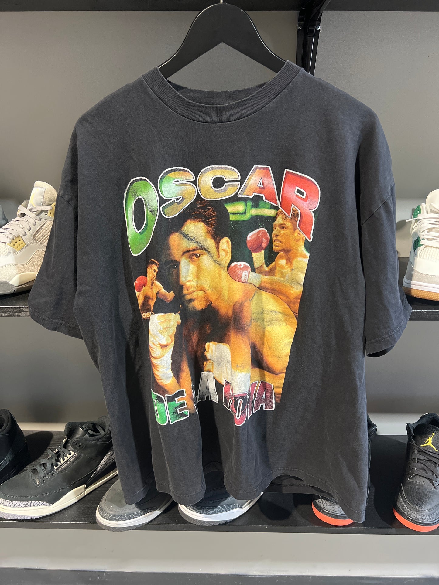 Vintage Oscar Del La Hoya Rap Tee sz xl