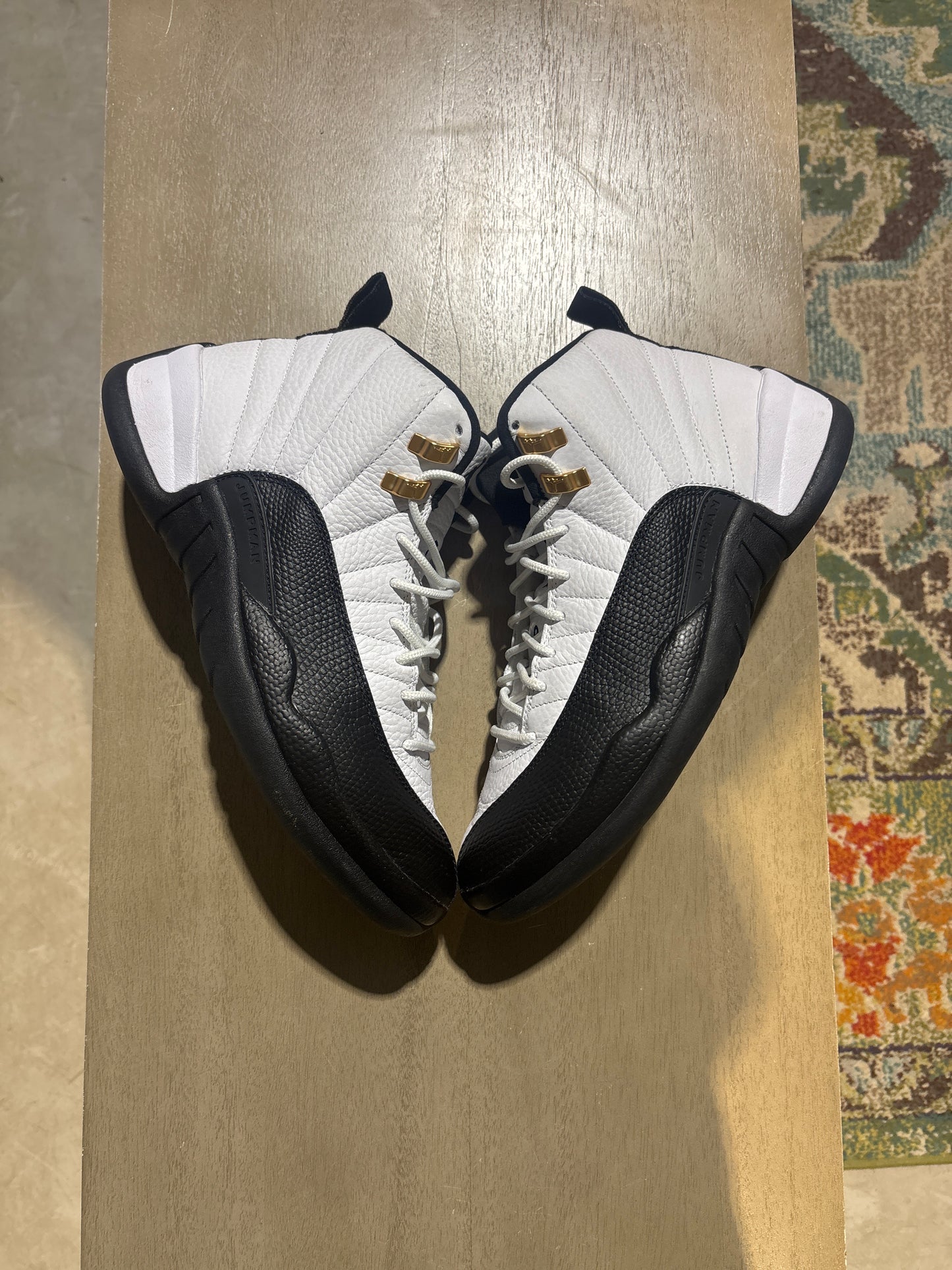 Jordan 12 Taxi Used 9.5 NB