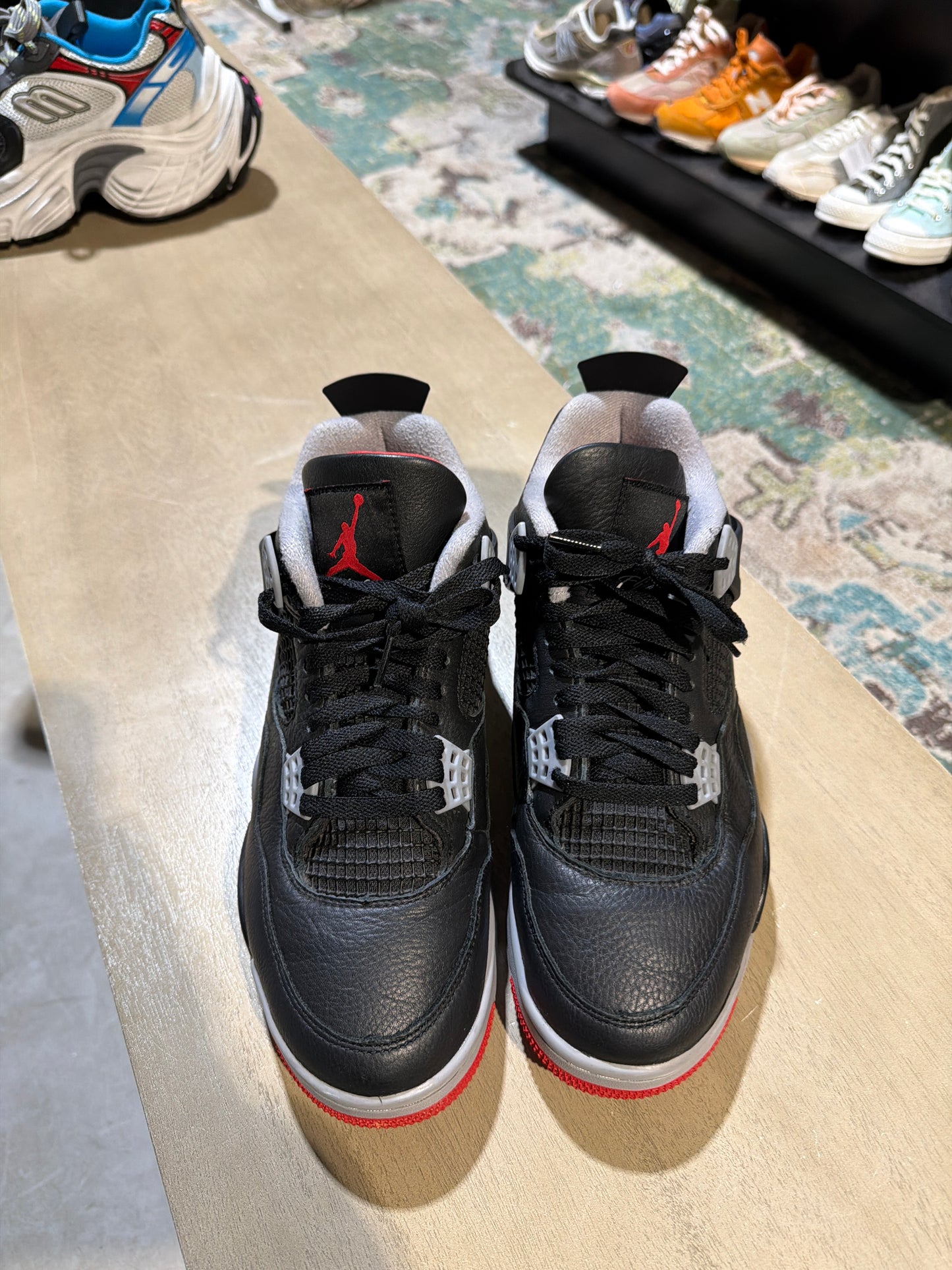 Jordan 4 Bred Reimagined Used Sz 9 NB