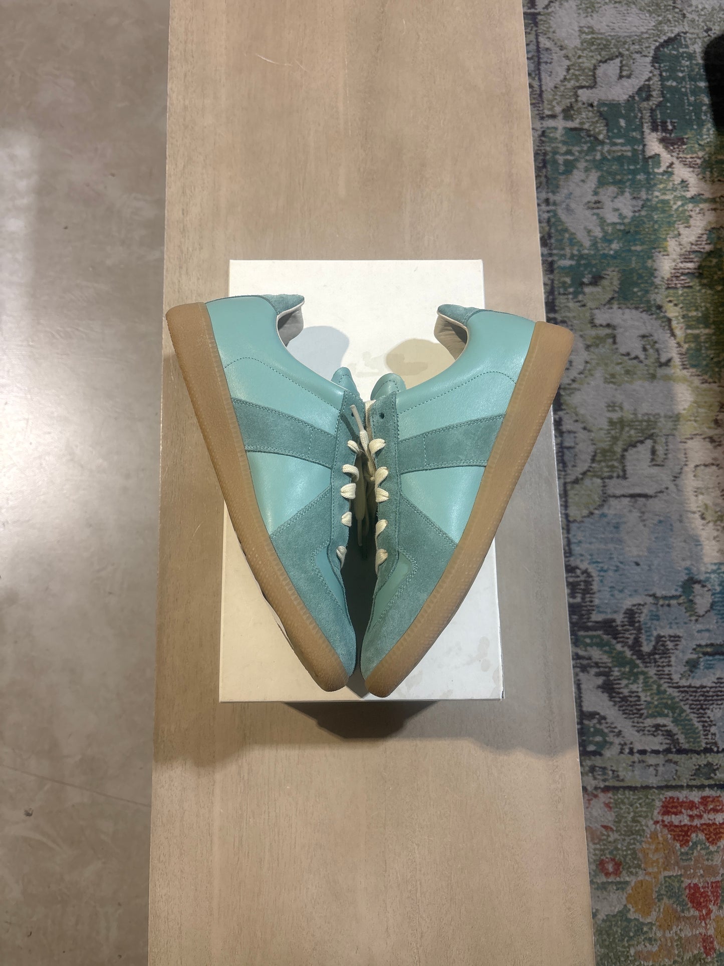 Maison Margiela Gat Light Green/Gum Used Size 9.5