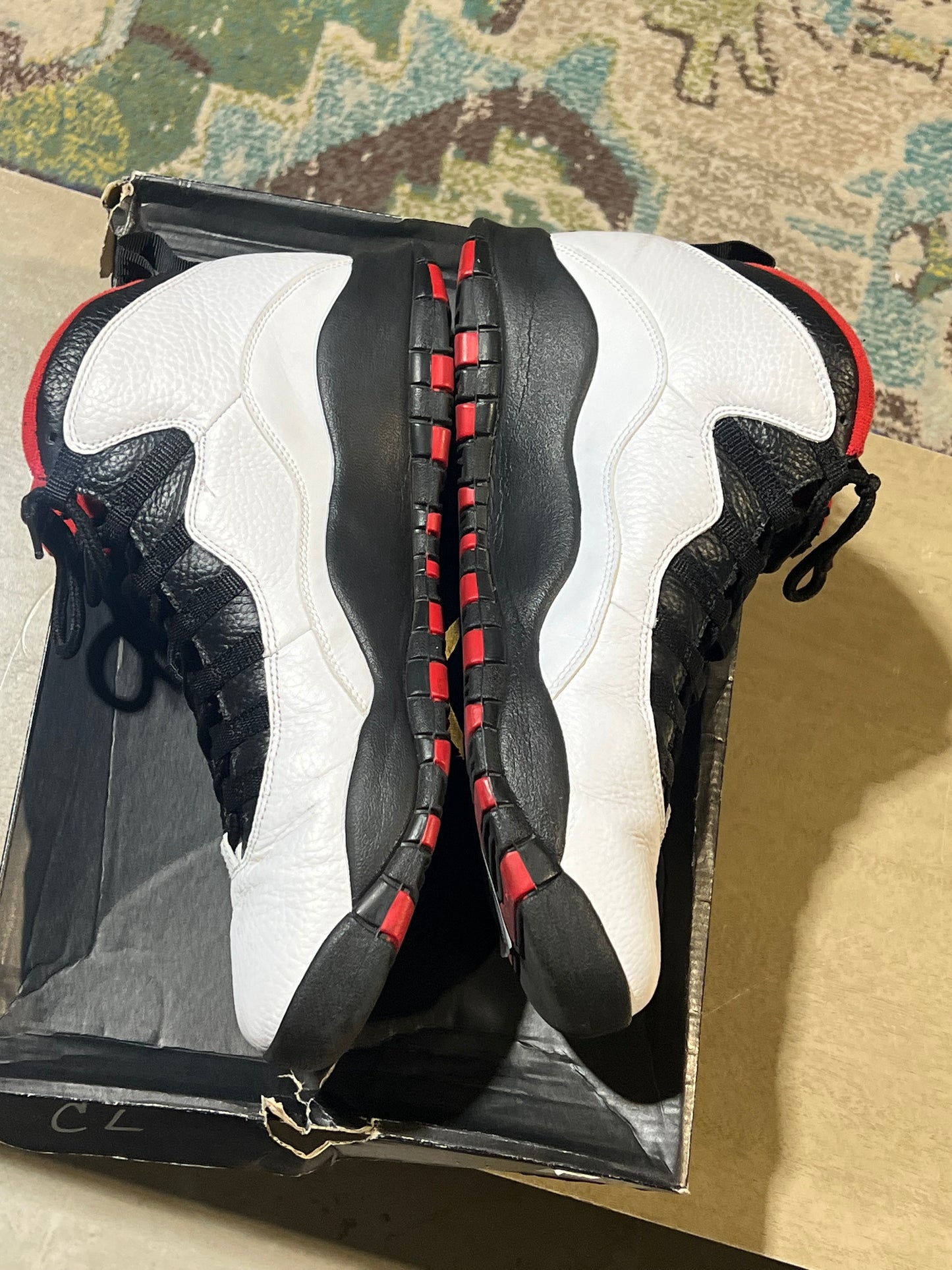Jordan 10 Double Nickel Used Sz 11.5