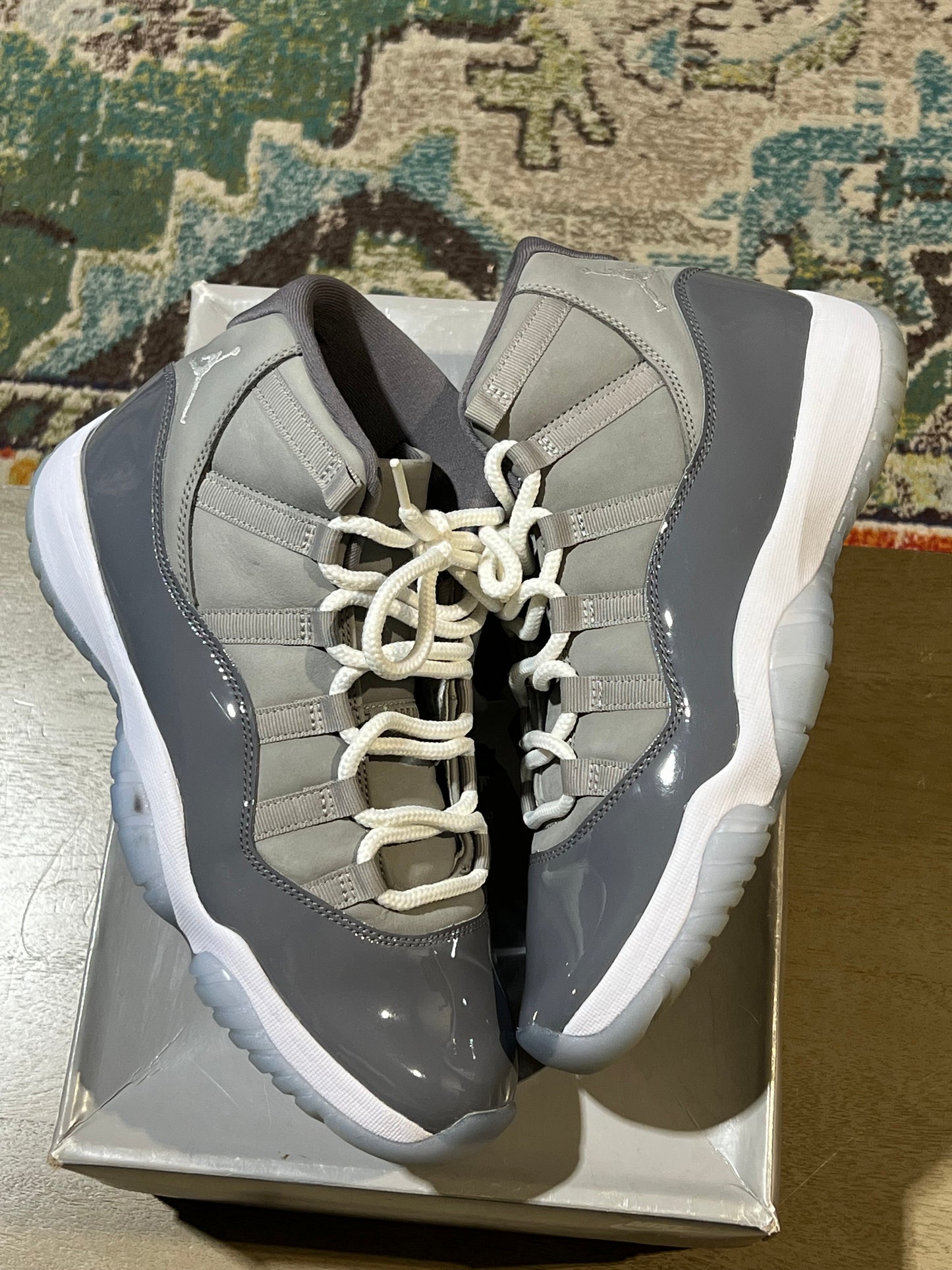 Jordan 11 Cool Grey Used Sz 10.5