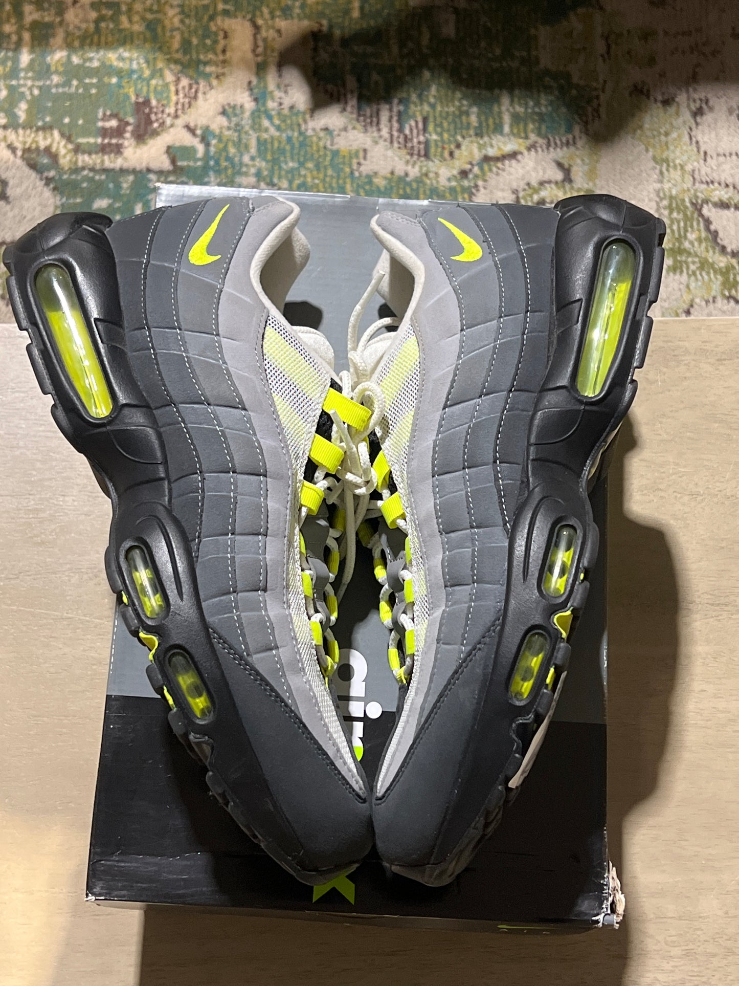 Nike Air Max 95 Neon Used Sz 13
