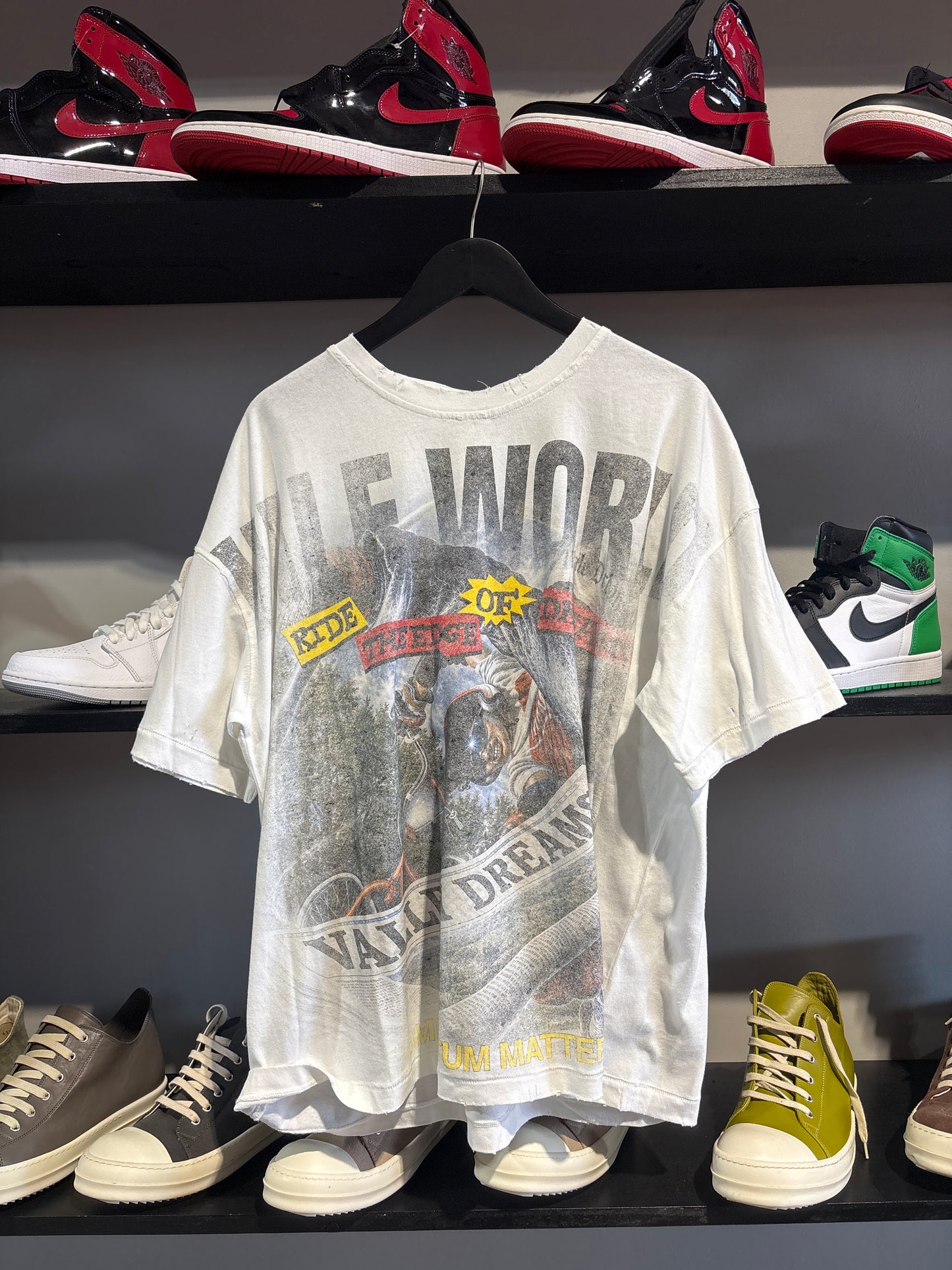Vale Forever Newspaper Tee White