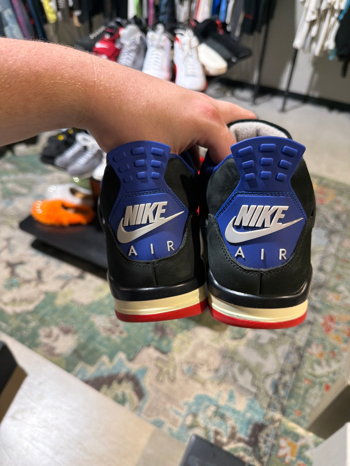 Jordan 4 Rare Air Used Sz 10.5