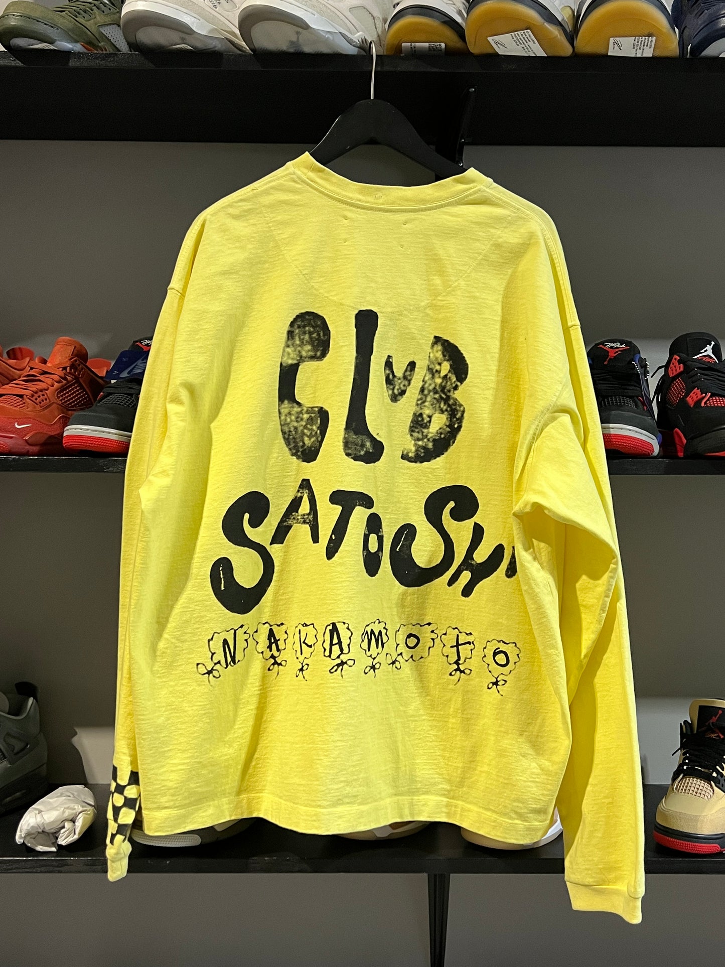 Satoshi Yellow Black Acid Longsleeve