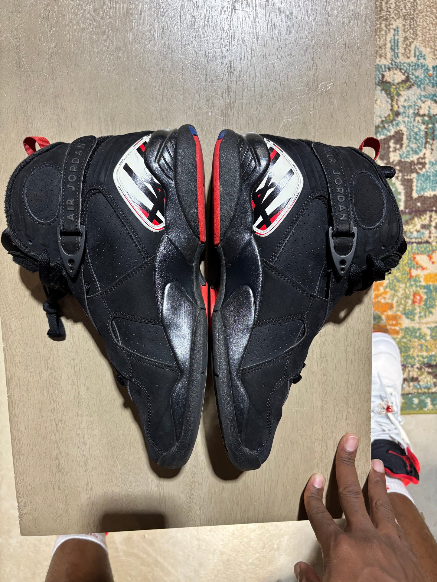 Jordan 8 Playoff Used Sz 9 NB