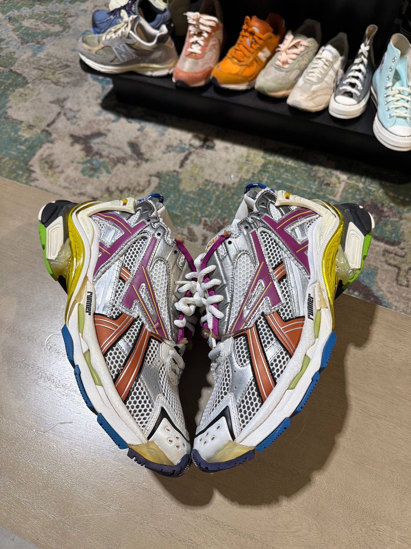 Multi Color Balenci Runner used SZ 11