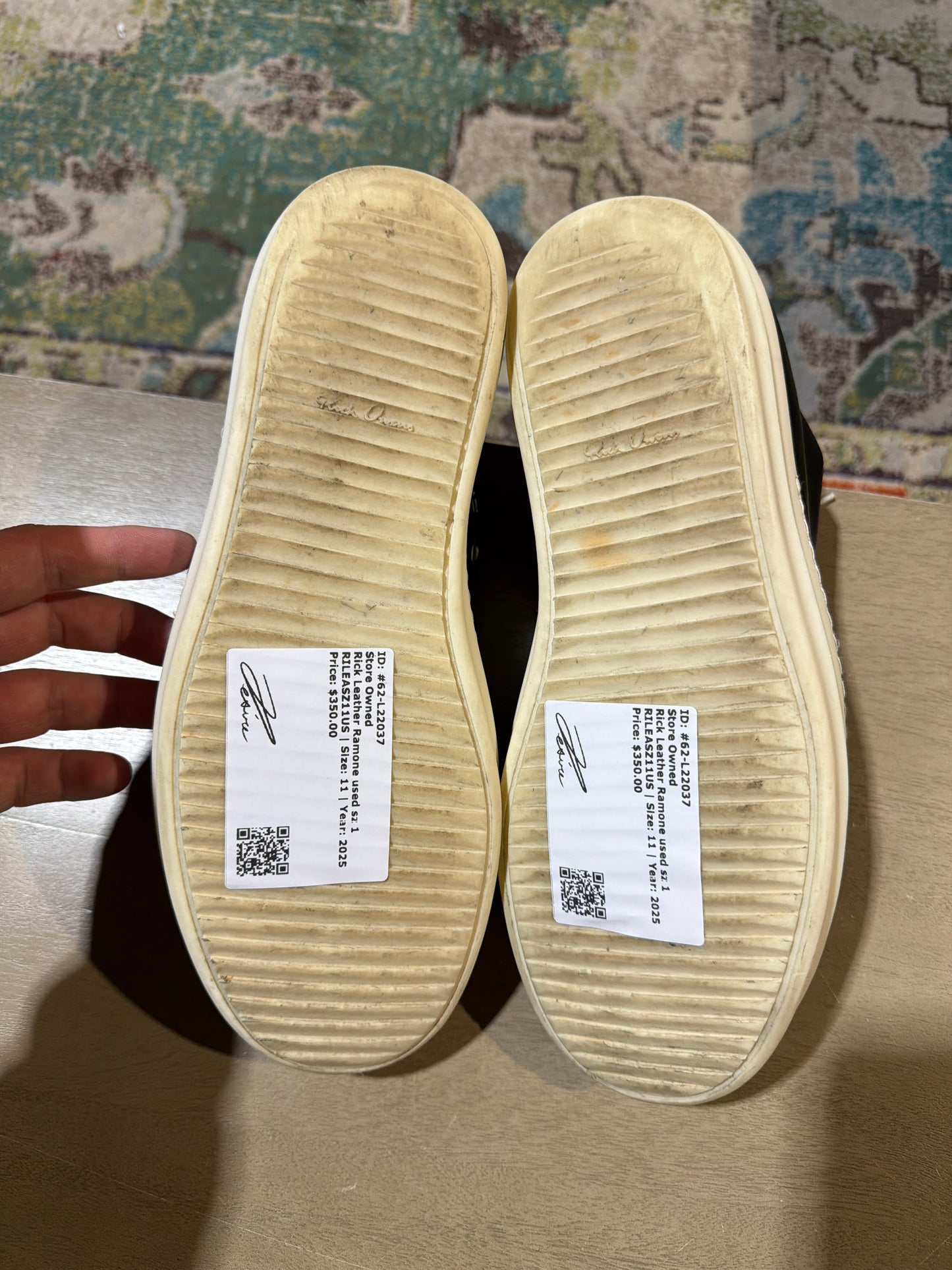 Rick Leather Ramone used sz 11