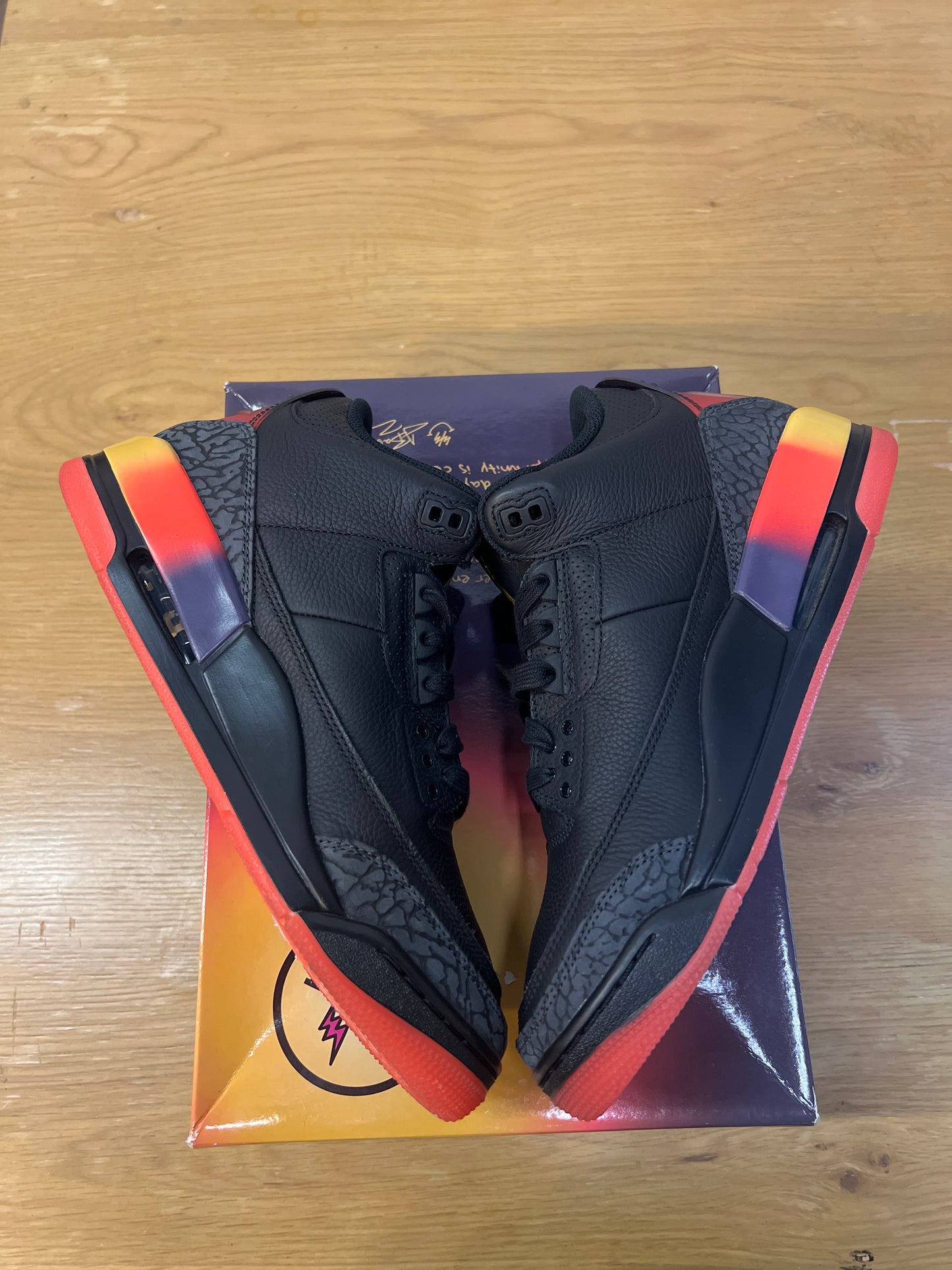 J Balvin Rio Jordan 3 used Sz 9