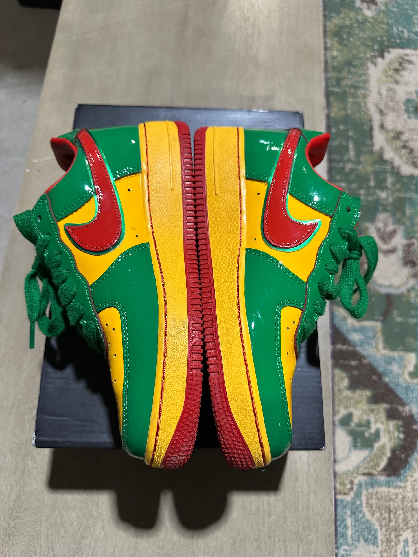Concrete AF1 Lucky Green Used Sz 6 NB