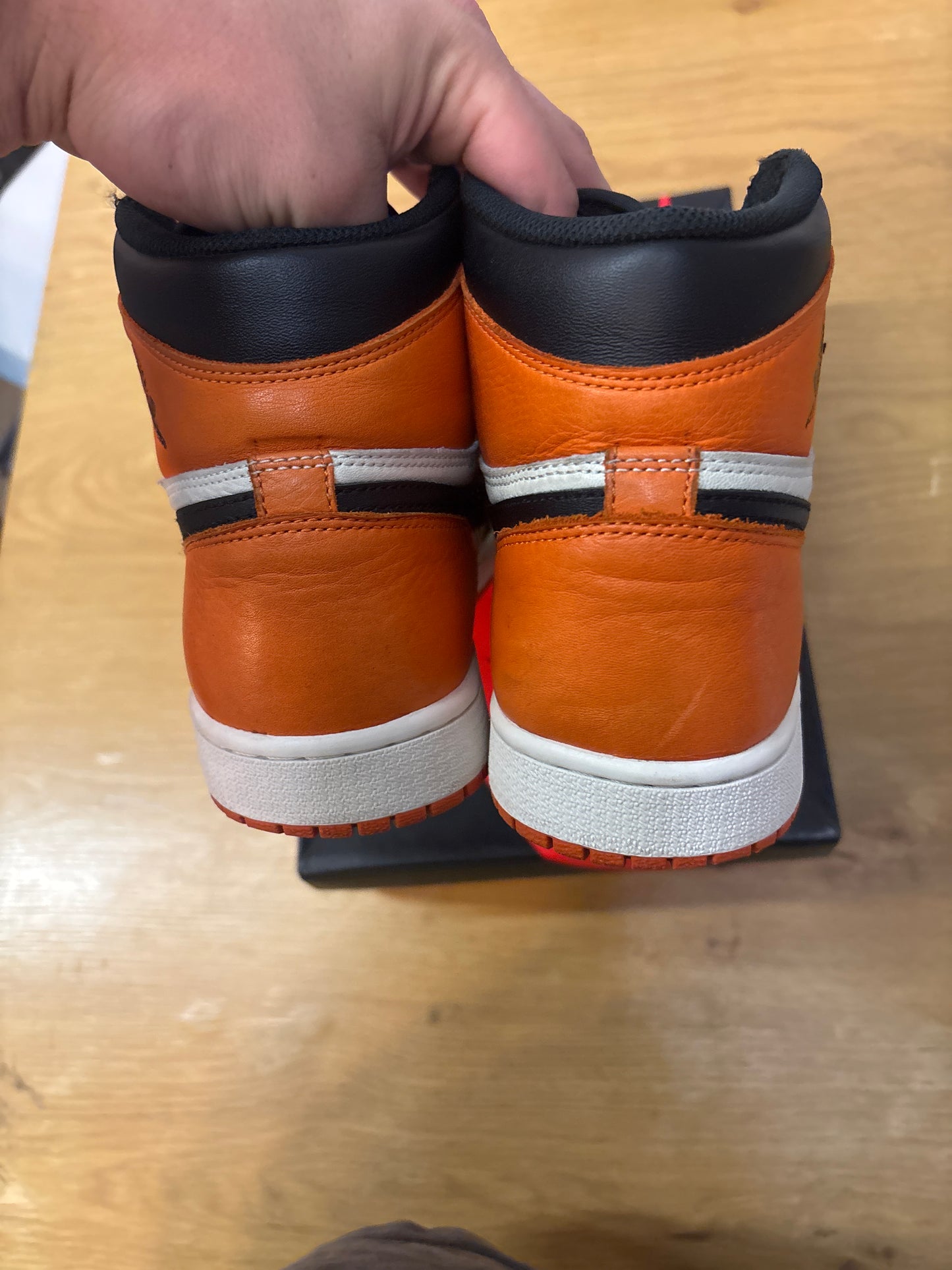 JORDAN 1 HIGH SHATTERED BACKBOARD Used Sz 10