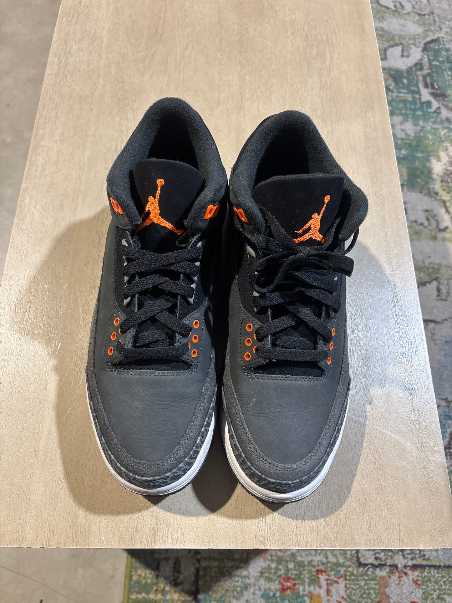 Jordan 3 Fear Used Sz 8.5 NB