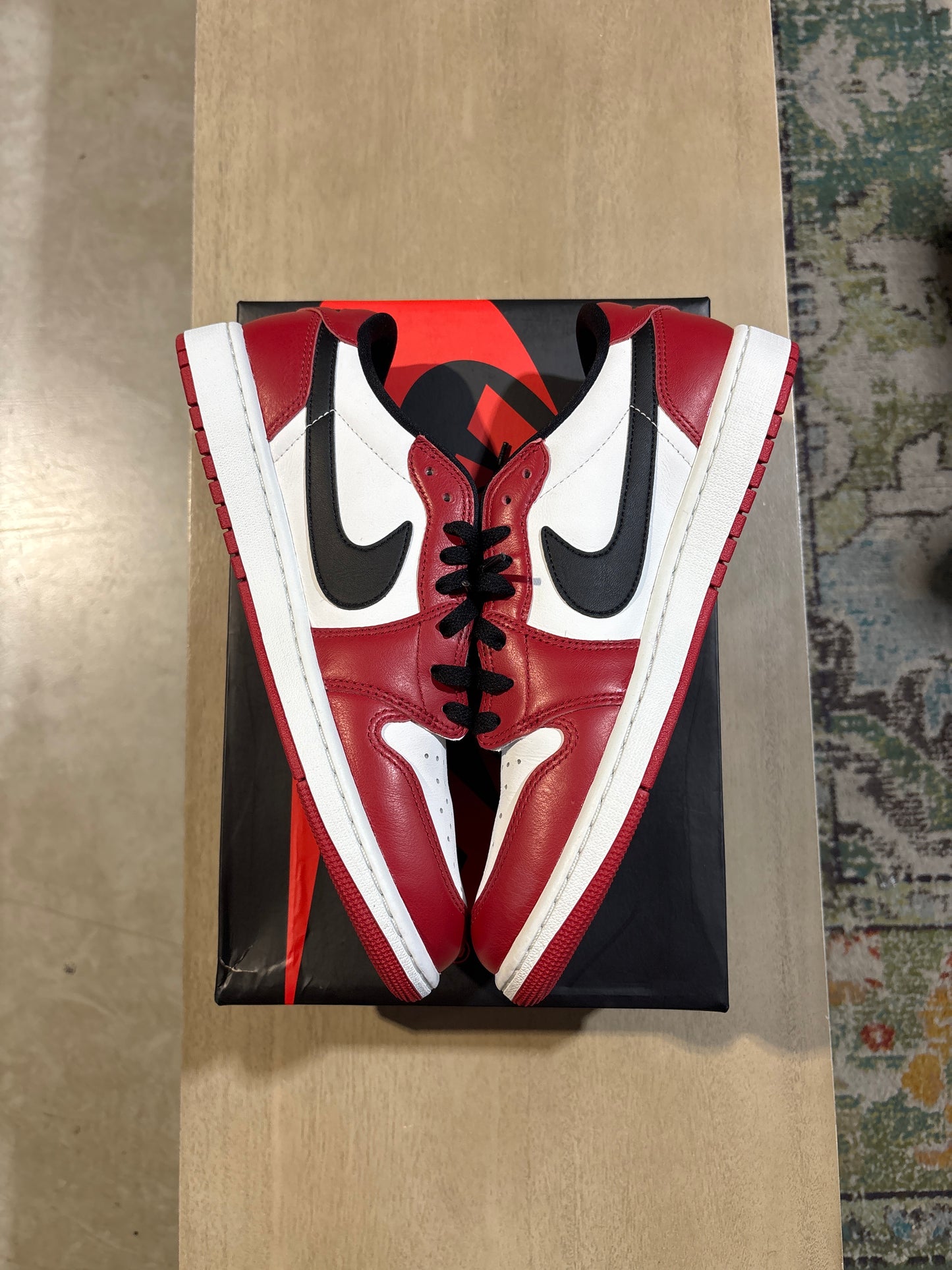 Jordan 1 Low Chicago Used Sz 11