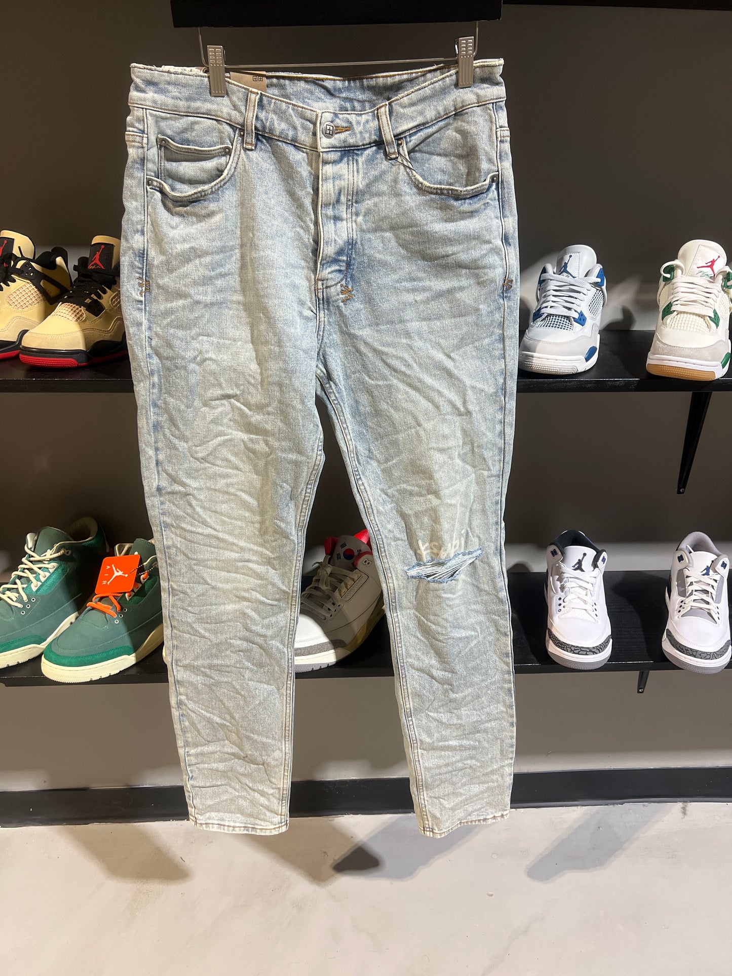 ksubi light wash knee blowout jeans