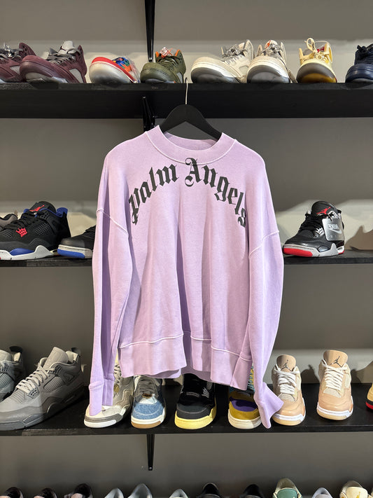 Palm Angels light purple crewneck