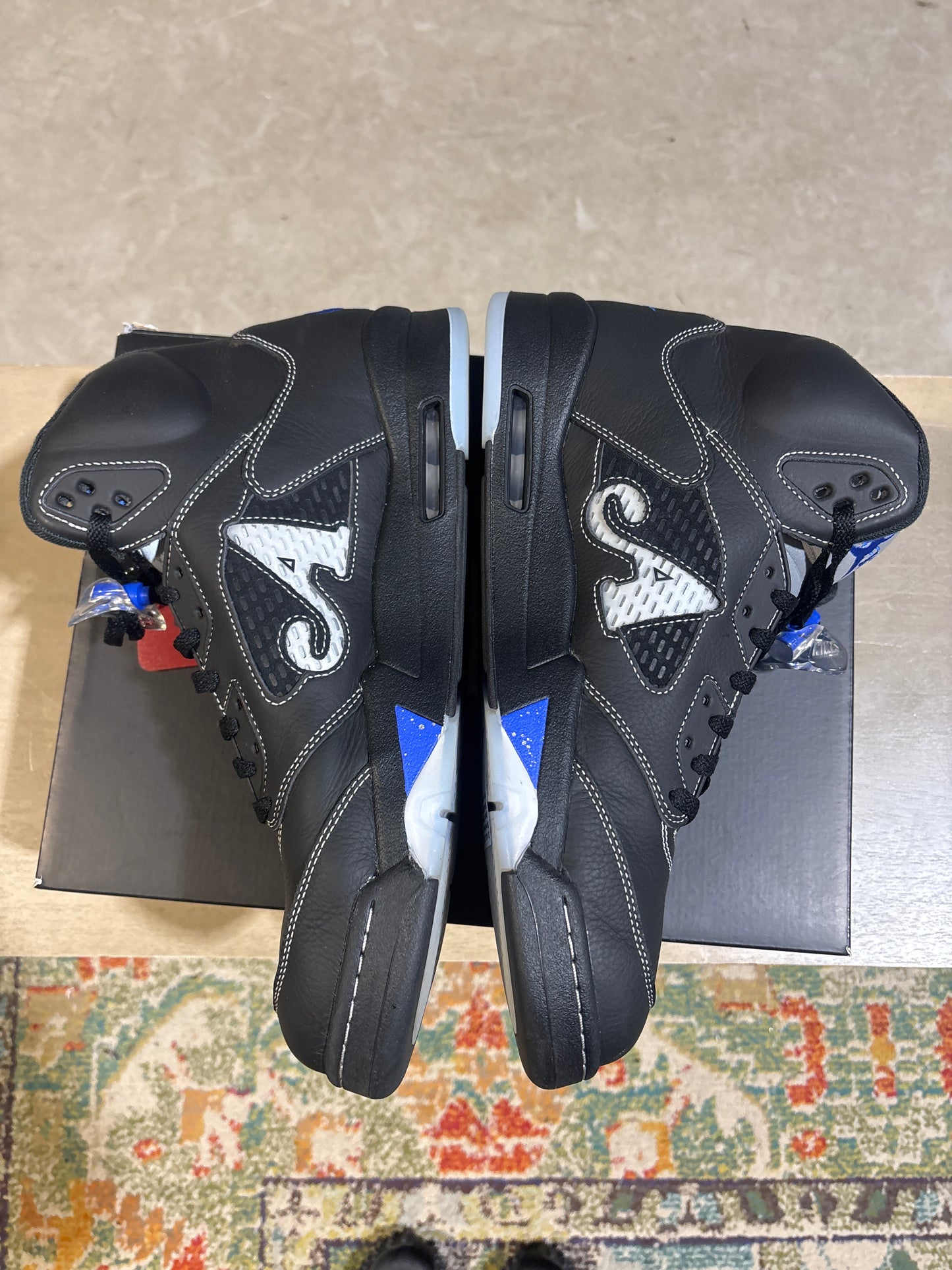 Jordan 5 Awake NY Black Used Sz 14